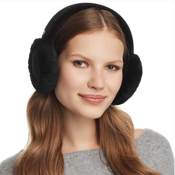 UGG Accessories - UGG Black Shearling Earmuffs